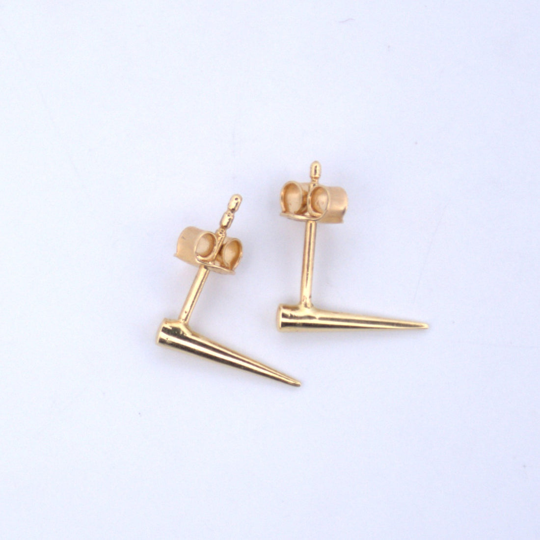 14K Gold | YG Spike Earrings
