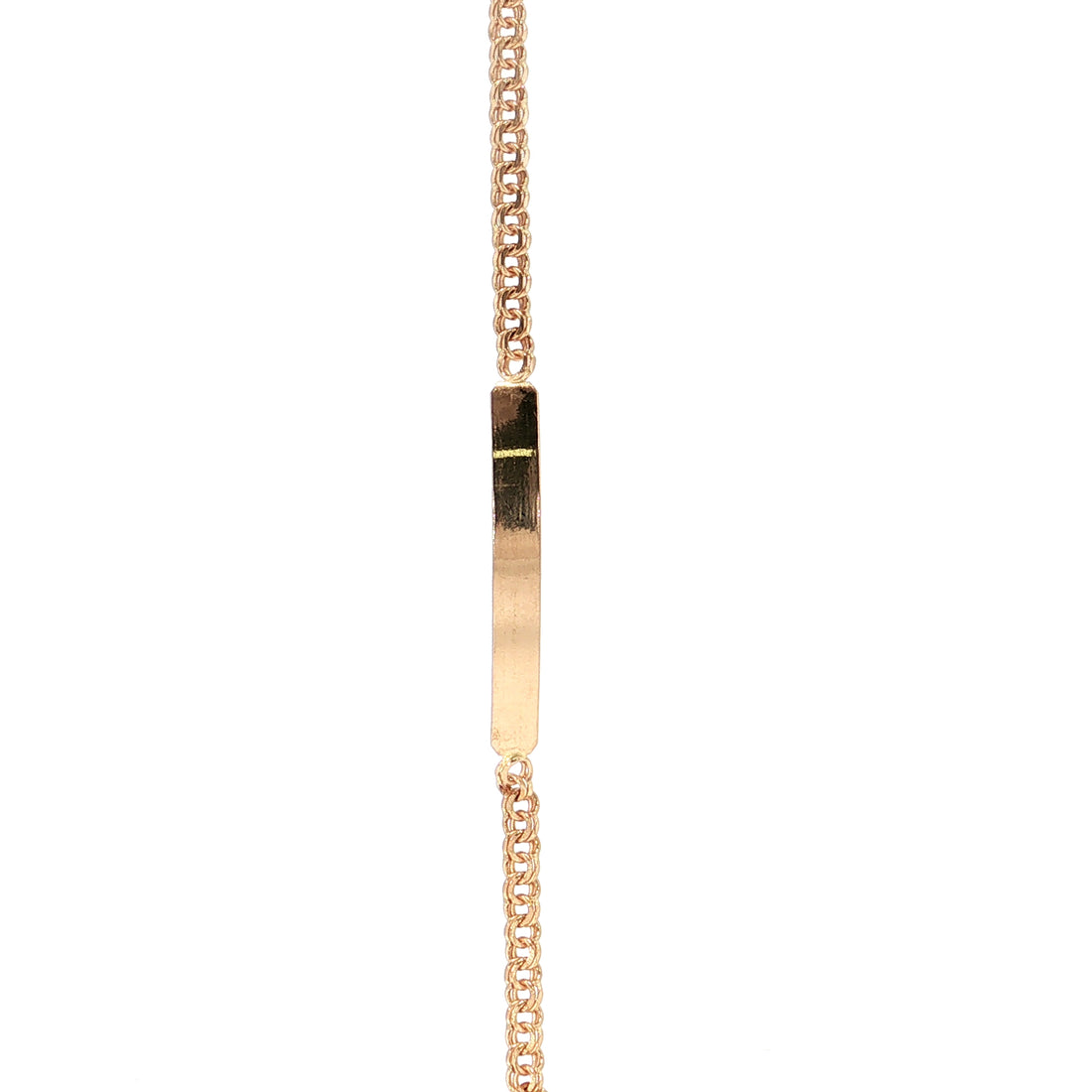19.2K Portuguese Gold | Kids Freeze ID Bracelet