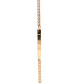 19.2K Portuguese Gold | 6.5" Kids Freeze 2.7mm Bracelet