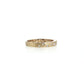 14K Gold |  0.28 cttw Natural Diamond 3.1mm Satin Finish Flush Set Diamond Band