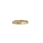 14K Gold |  0.28 cttw Natural Diamond 3.1mm Satin Finish Flush Set Diamond Band