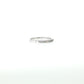 14k Gold | 0.17 cttw Natural Diamond 2 Row Pave Band Ring