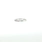 14k Gold | 0.17 cttw Natural Diamond 2 Row Pave Band Ring