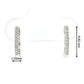 14K Gold | 0.08 cttw Natural Diamond Huggie Earrings