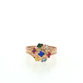 19.2K Portuguese Gold | Small Multicolor (Minha) Mine Ring
