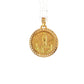 19.2K Portuguese Gold | N. Senhora De Fatima CZ Charm Pendant (Our Lady of Fatima)