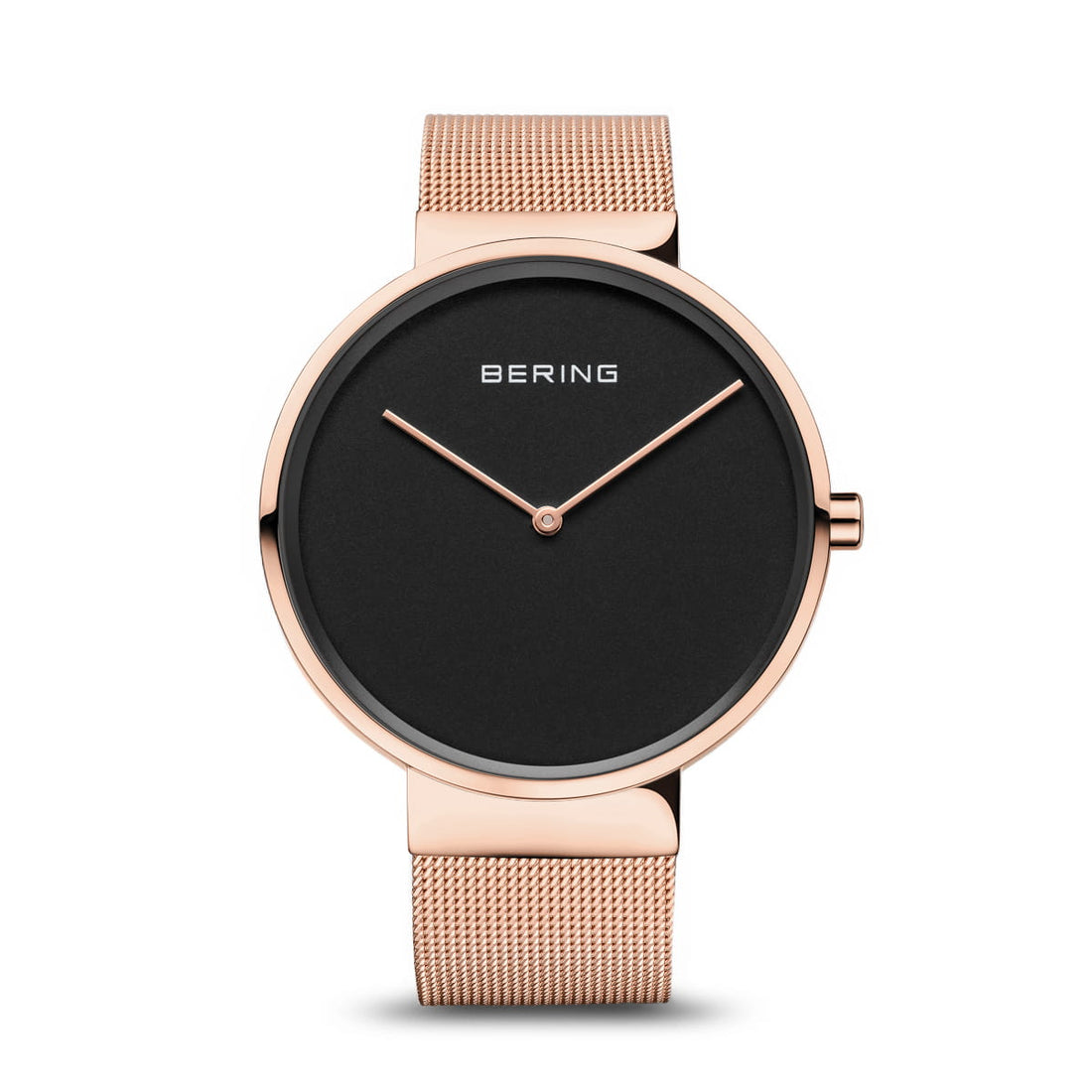 Bering | Classic Unisex Watch 14539-362 Rose Gold Stainless Steel Strap Mesh Strap
