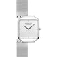 Bering | Max René 15836-004 Men's White Dial Analog Watch interchangeable strap
