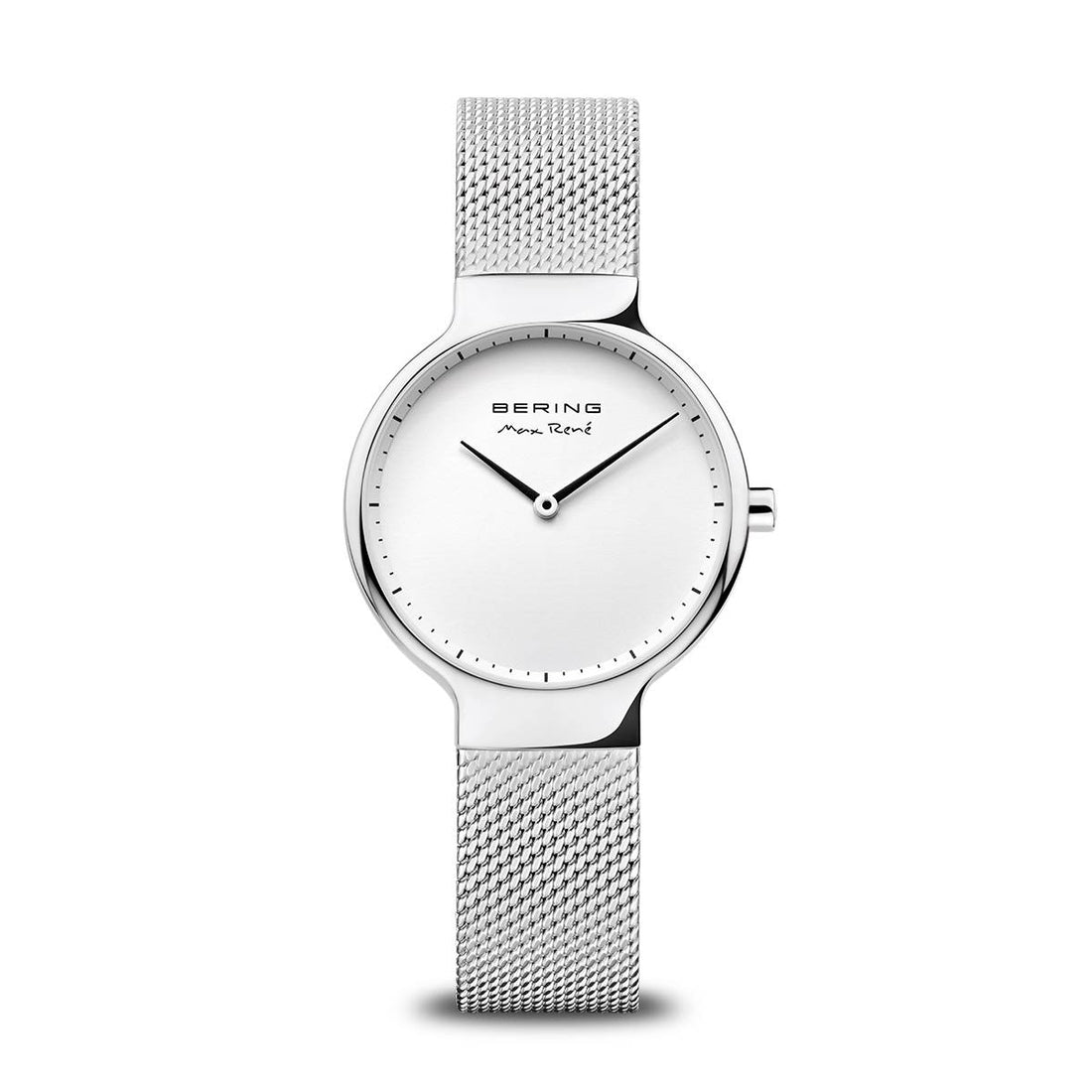 Bering | Max René Womens Watch 15531-004 Sterling Silver Case with White Dial