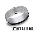 Benchmark 8mm tantalum men's wedding band size 10 CF128070GTA10