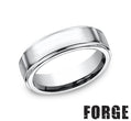 Benchmark CF570CC10 mens size 10 cobalt chrome wedding band