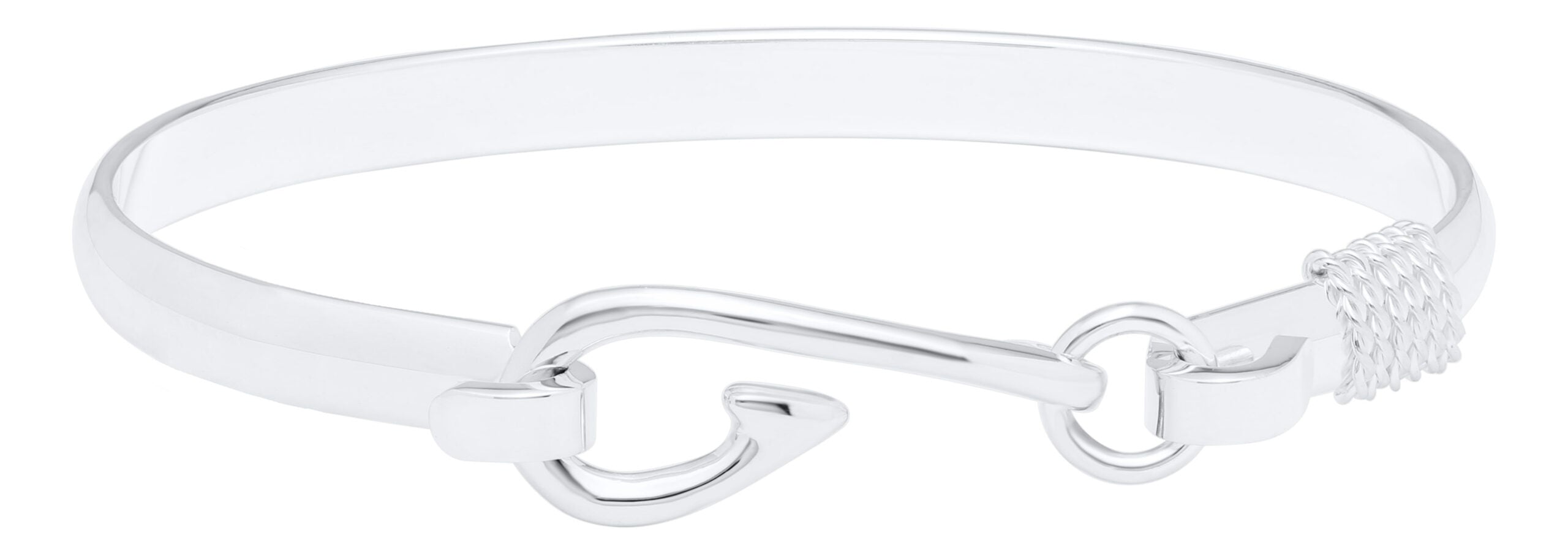 Cape Cod | Evening Tide 7" Sterling Silver Fish Hook Cape Cod Bracelet