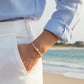 Cape Cod | Sterling Silver & 14K Yellow Gold Single Ball Cape Cod Bracelet