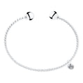 Cape Cod | Sterling Silver 6.5" Twisted Cape Cod Cuff Bracelet with Two End Beads