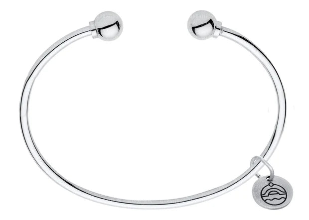 Cape Cod | Sterling Silver Double Ball Cuff Cape Cod Bracelet