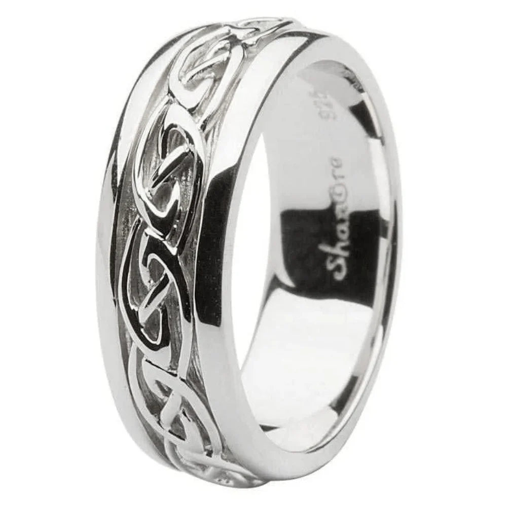 ShanOre | Sterling Silver Celtic Knot Gents Ring