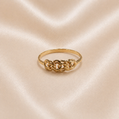 19.2K Portuguese Gold | Chain Link Ring