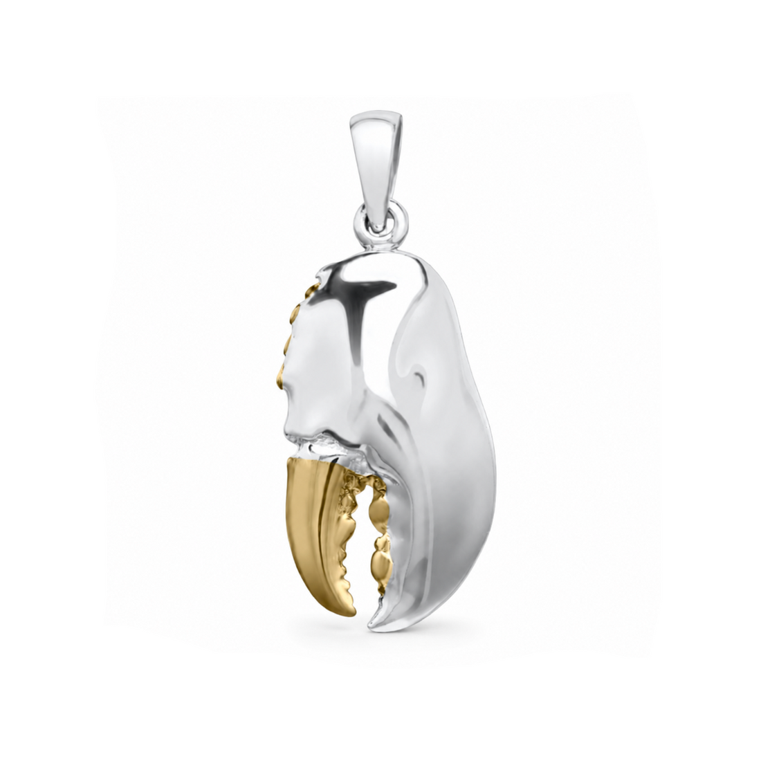 Cape Cod | Kovel Sterling Silver Lobster Claw Pendant and Necklace
