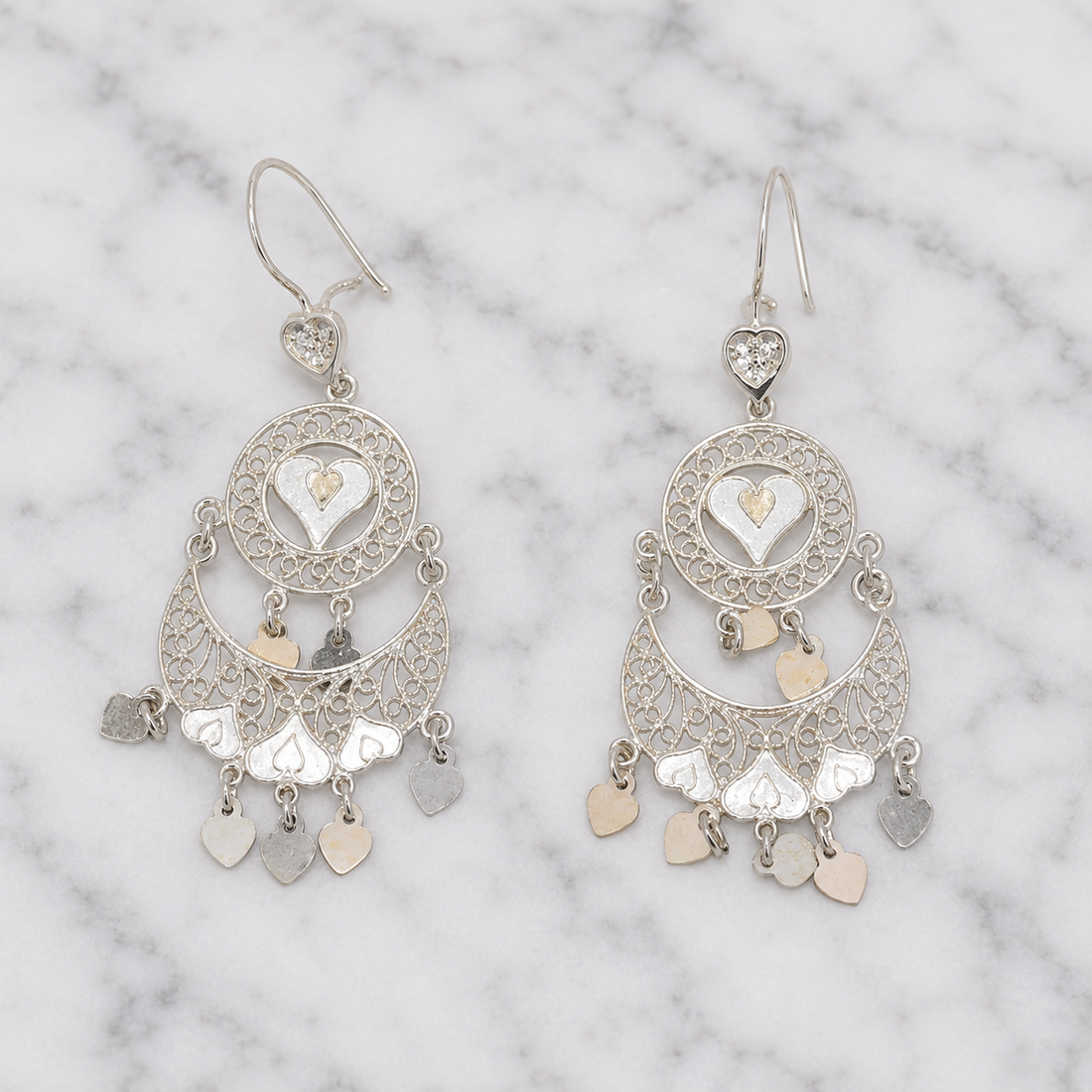 Sterling Silver | Chandelier Earrings