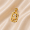 14K Gold | Tricolor Filigree NTRA. SRA. De Guadalupe Pendant (Virgin Mary)