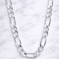 Sterling Silver | 6mm Figaro Chains