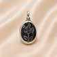 Sterling Silver | Flower Locket Pendant