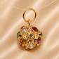 19.2K Portuguese Gold | Multicolored Ball Charm Mine Pendant (Mina)