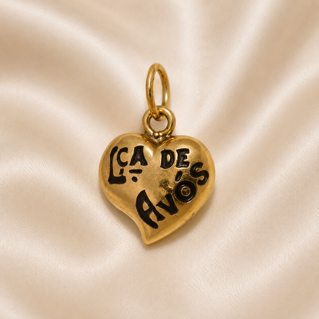 19.2K Portuguese Gold | Lca. De Avós Charm ( Grandparents Charm)