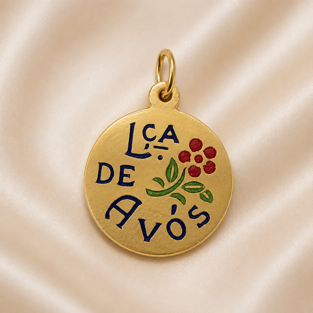 19.2K Portuguese Gold | Lca. De Avós Charm ( Grandparents Charm)