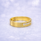 14K Gold | Channel-Set Cubic Zirconia Wedding Band for Women