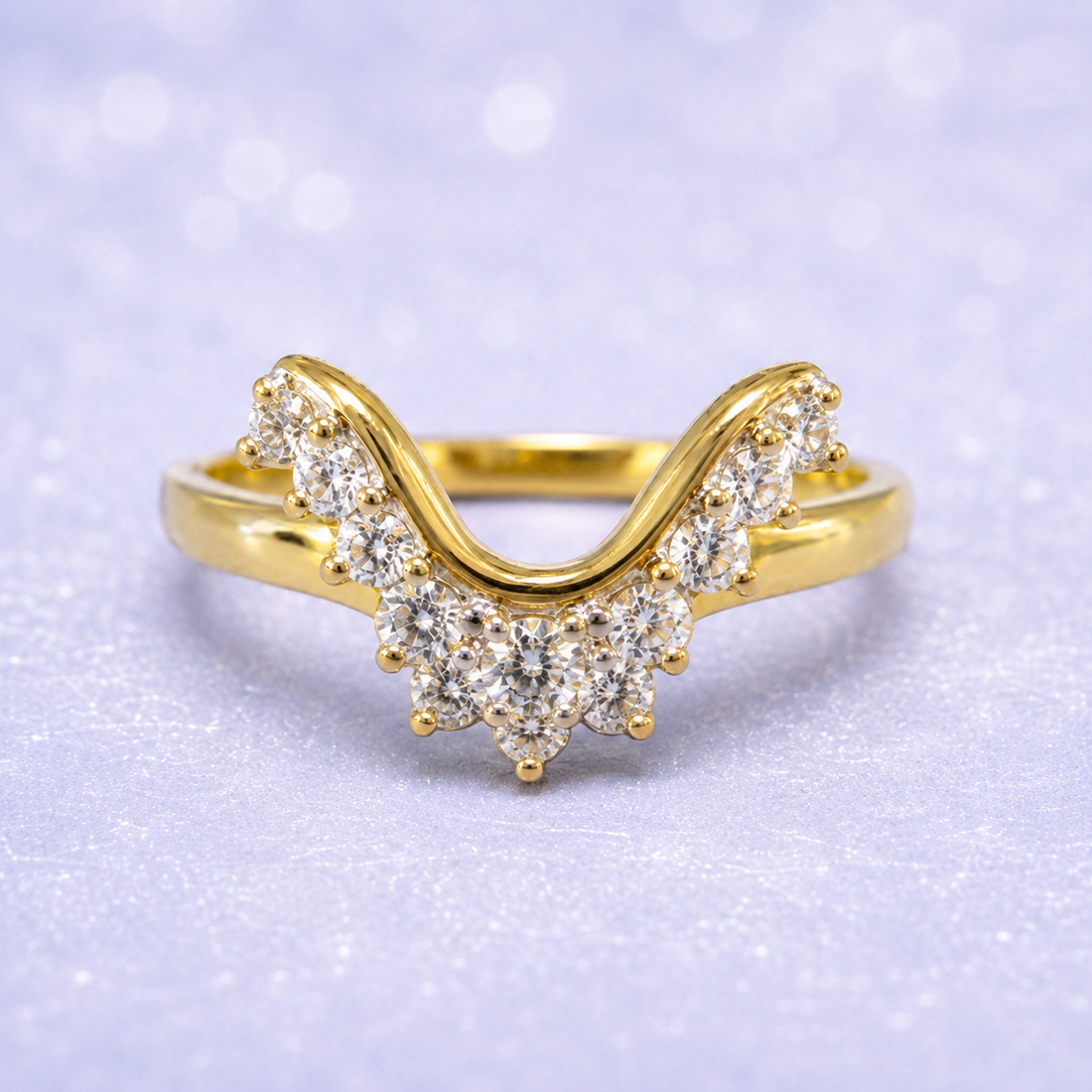 14K Gold | V Enhancer Diamond Ring