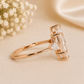 14K Gold | RG 2.51CT 3 Stone Marquise Lab Diamond Engagement Ring