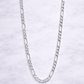 Sterling Silver | 3mm Figaro Chains