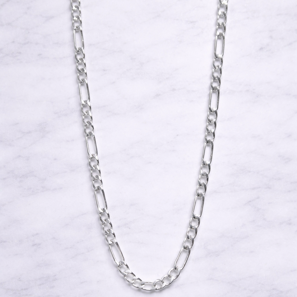 Sterling Silver | 3mm Figaro Chains
