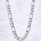 Sterling Silver| 4mm Figaro Chains