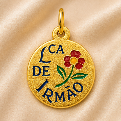 19.2K Portuguese Gold | Lca De Irmao (Brother) Charms