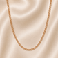 19.2K Portuguese Gold | Thin Solid Freeze Chains
