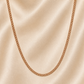 19.2K Portuguese Gold | Thin Solid Freeze Chains