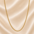 19.2K Portuguese Gold | Solid Curb Chains