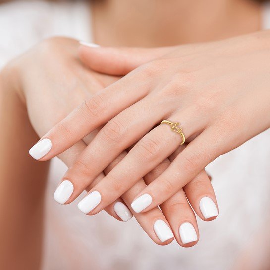 14K Gold | YG Anchor Ring