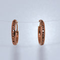 14K Gold | RG Star Cut-Out Hoop Earrings