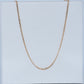 19.2K Portuguese Gold 1.6mm Curb Chain Necklace