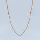 19.2K Portuguese Gold | YG Dainty Ball Necklace