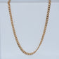 19.2K Portuguese Gold | 3.4mm Hollow Curb Chain