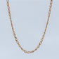19.2K Portuguese Gold | 24inch 2.7mm Solid Elongated Curb Chain