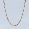 19.2K Portuguese Gold | 24inch 2.7mm Solid Elongated Curb Chain