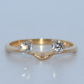 14K Gold | YG Diamond Solitaire Ring Enhancer