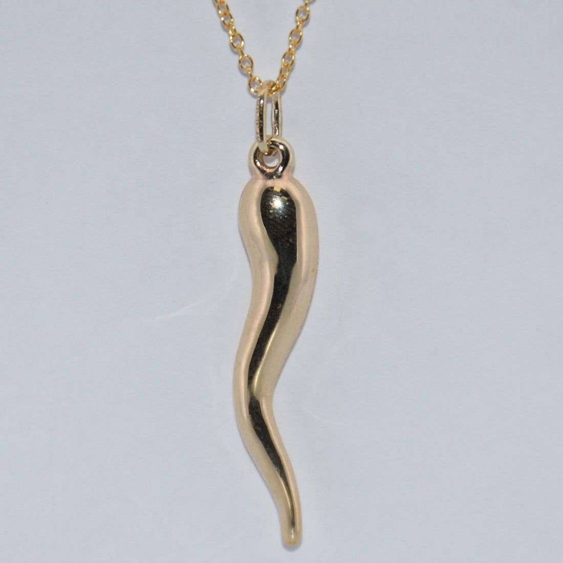 10K Gold | YG Italian Horn Cham