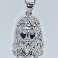 Sterling Silver | Detailed Jesus Pendant