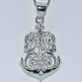 Sterling Silver | Crucifix Anchor Pendant